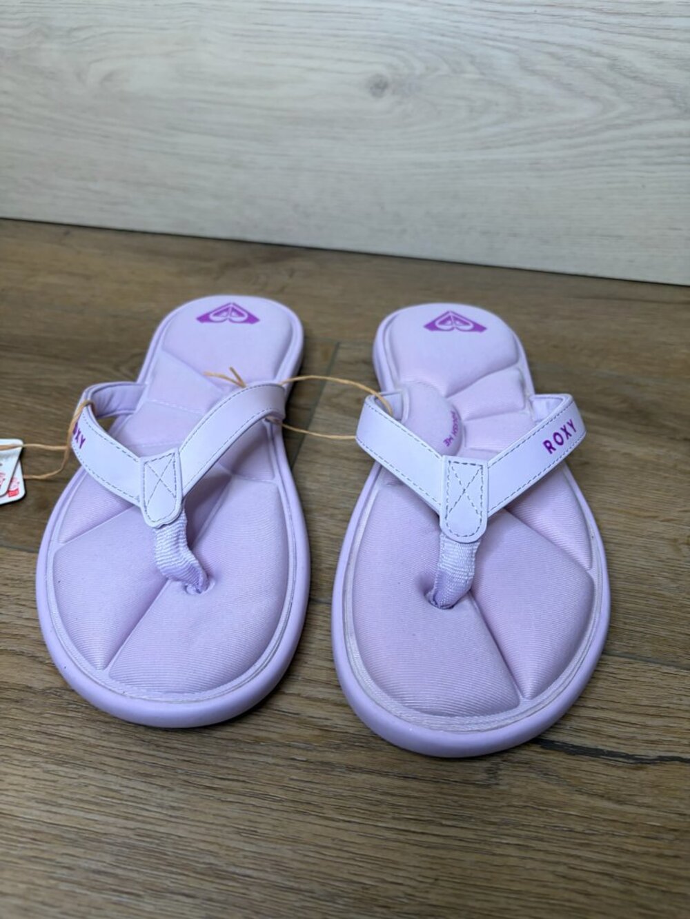 Roxy Women Rays Flat Flip Flop Thong Sandals Purple Violet Size 7 NWT